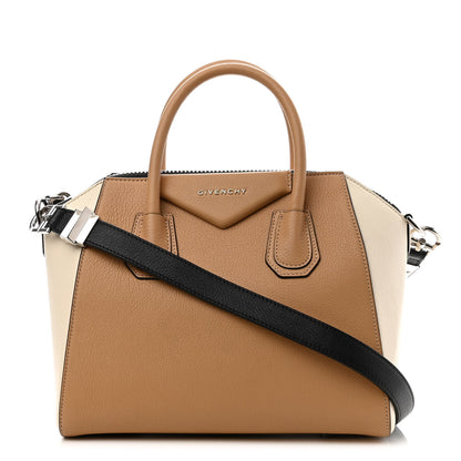 Givenchy Sugar Goatskin Small Bi-Color Antigona Light Beige 1 of 10