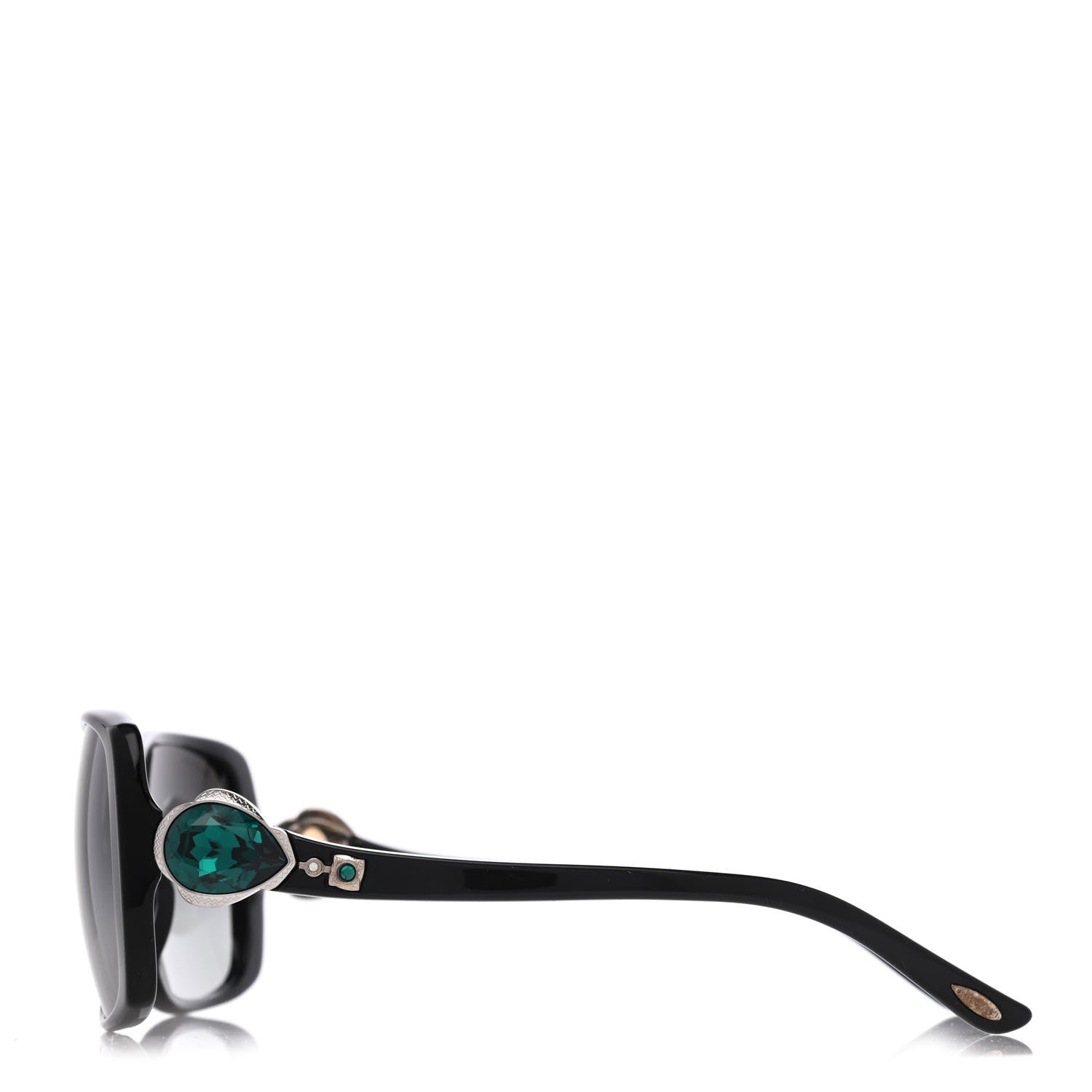 Bulgari BVLGARI Swarovski Gem 8079-B Sunglasses Black 3 of 7