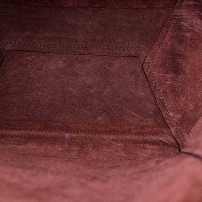 Celine Soft Grained Calfskin Sangle Bucket Bag Burgundy 11 of 13