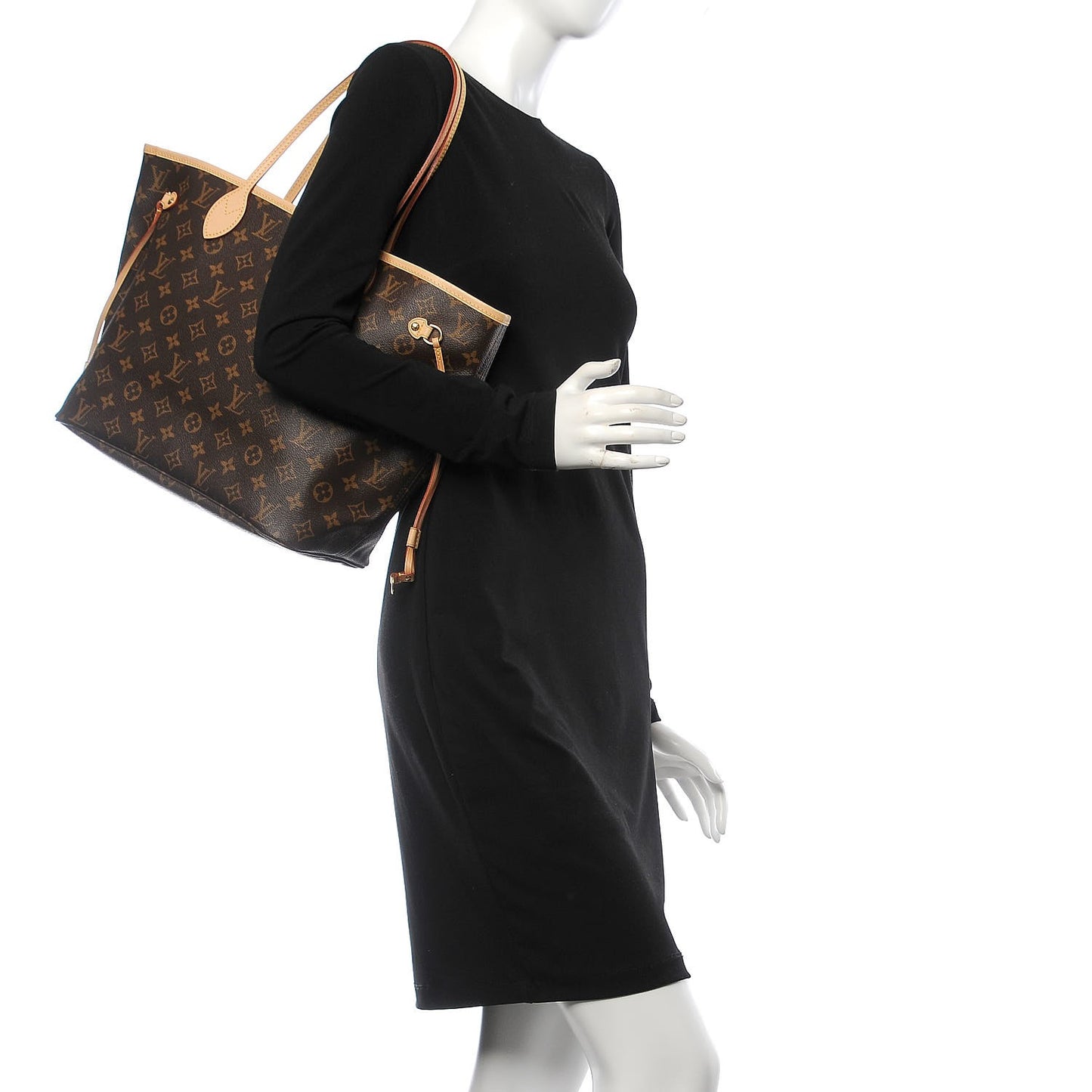 Monogram Neo Neverfull MM Pivoine