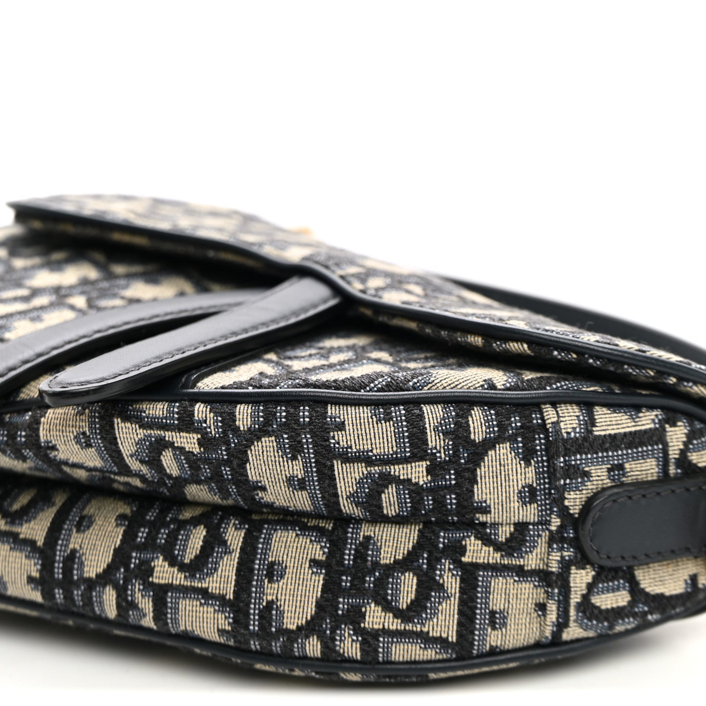 Oblique Mini Saddle Bag Blue