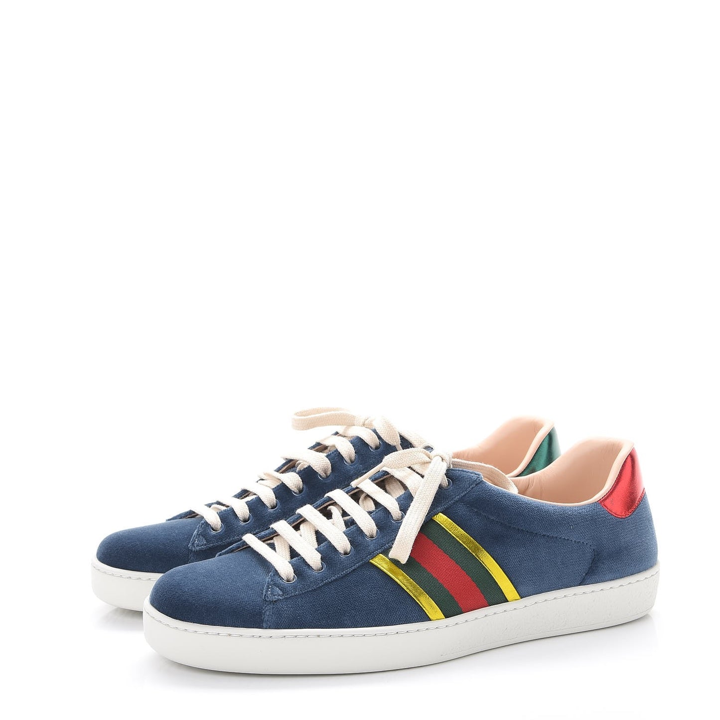 Velvet Web Mens Ace Sneakers 9 Blue