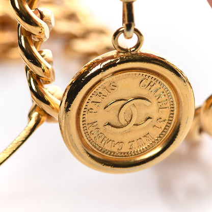 Chanel Chain CC 31 Rue Cambon Medallion Belt Gold 7 of 8