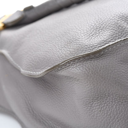 Chloe Calfskin Large Marcie Satchel Cashmere Grey 12 of 16
