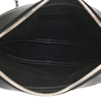 Chanel Calfskin Quilted Ultra Pocket Camera Case Black 5 of 11