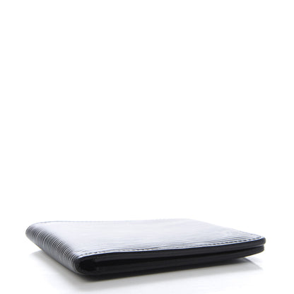Louis Vuitton Epi Slender Wallet Black 4 of 7