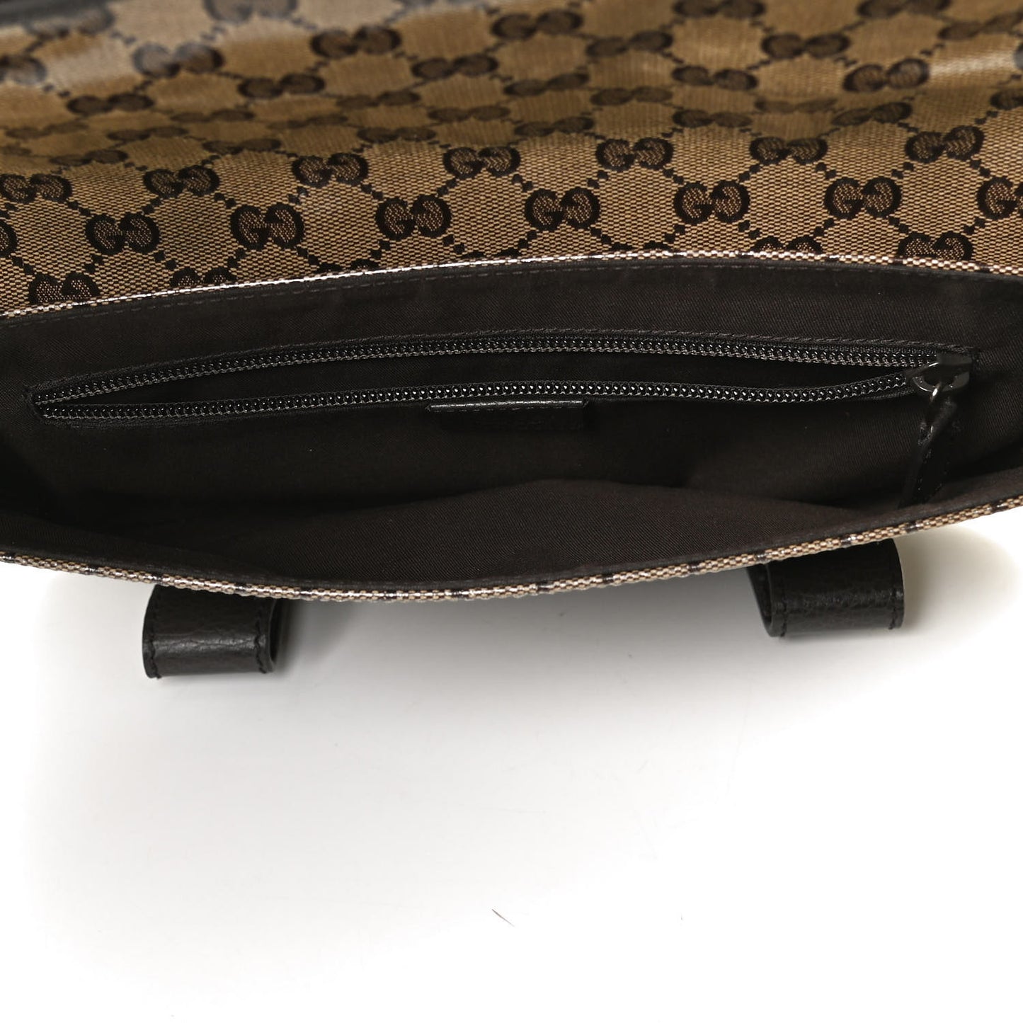 Crystal Monogram Waist Belt Bag Brown