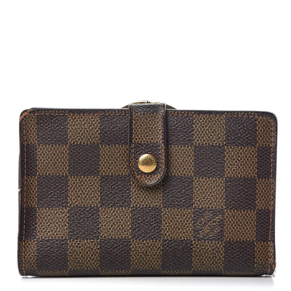 Louis Vuitton Damier Ebene French Purse Wallet 1 of 12