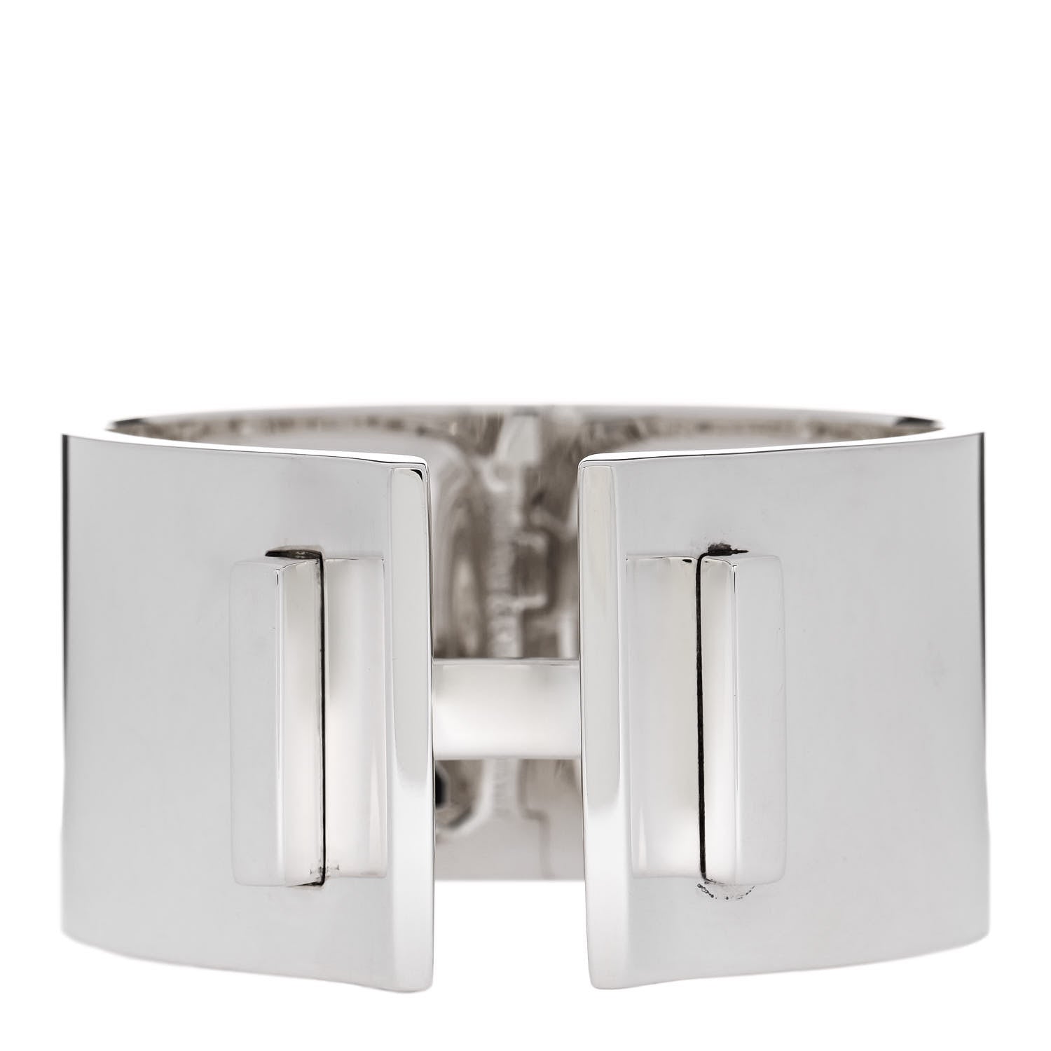 Tiffany Sterling Silver T Bar Hinged Cuff Bracelet 1 of 4