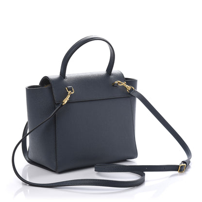 Celine Grained Calfskin Nano Belt Bag Slate 2 of 8