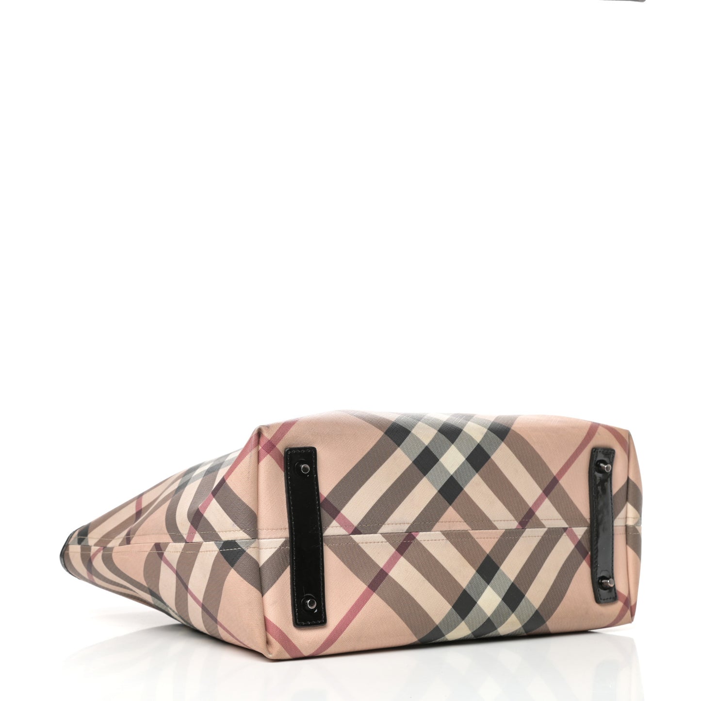 Supernova Check Large Nickie Tote Black