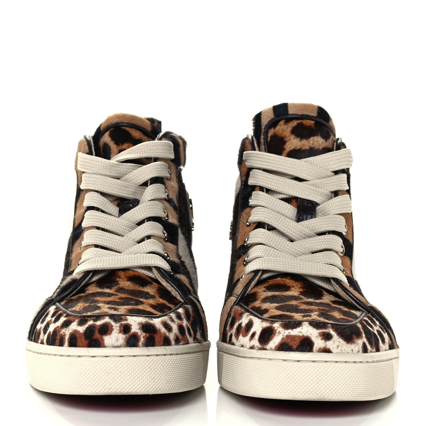 Calf Hair Animal Print Rantus Orlato Flat Sneakers 38 Multicolor