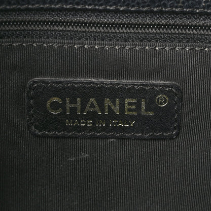 Chanel Caviar Quilted Grand Shopping Tote GST Black 7 of 13