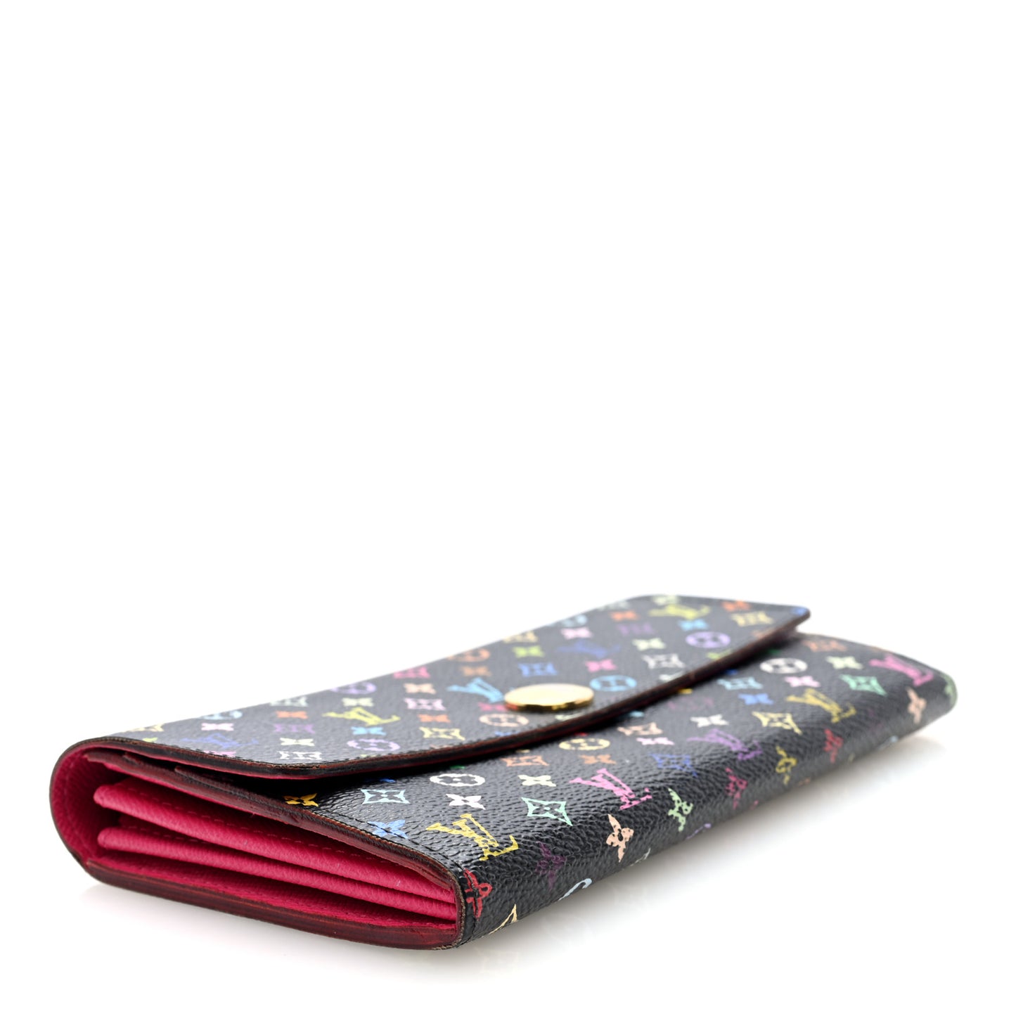Monogram Multicolor Sarah Wallet Black Grenade