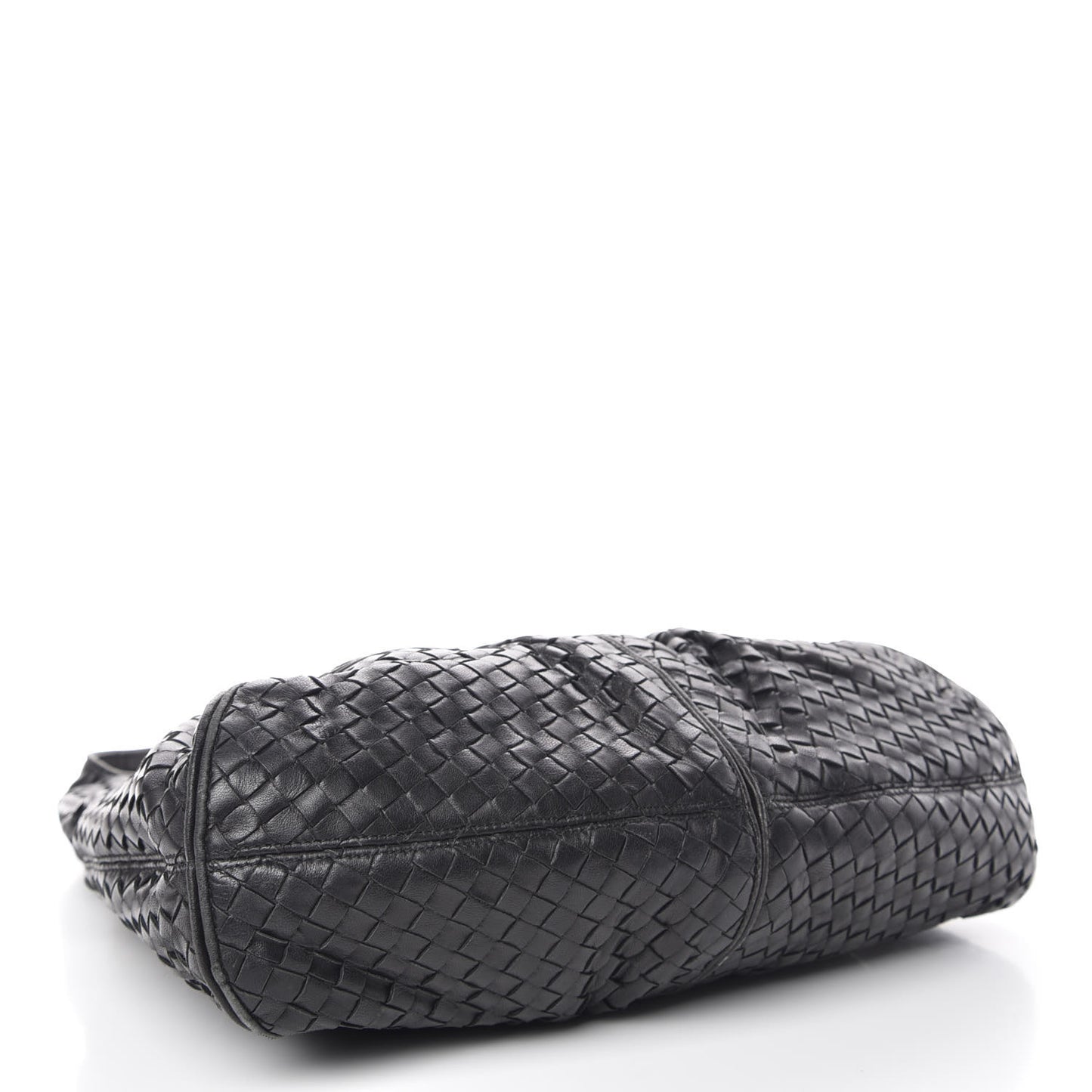 Nappa Intrecciato Ball Hobo Black