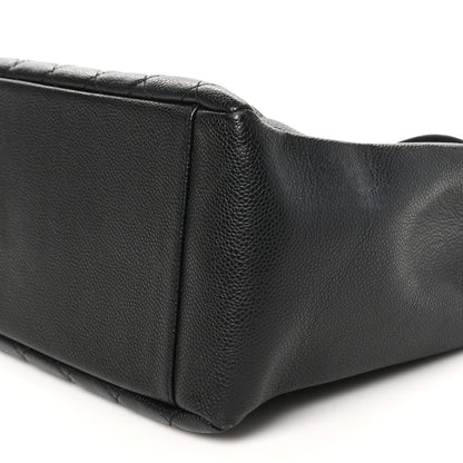 Chanel Caviar Quilted Grand Shopping Tote GST Black 11 of 13