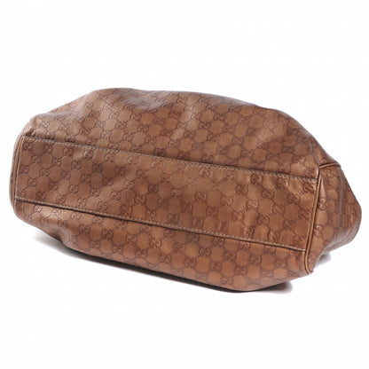 Gucci Guccissima Large Sukey Tote Bronze 4 of 7