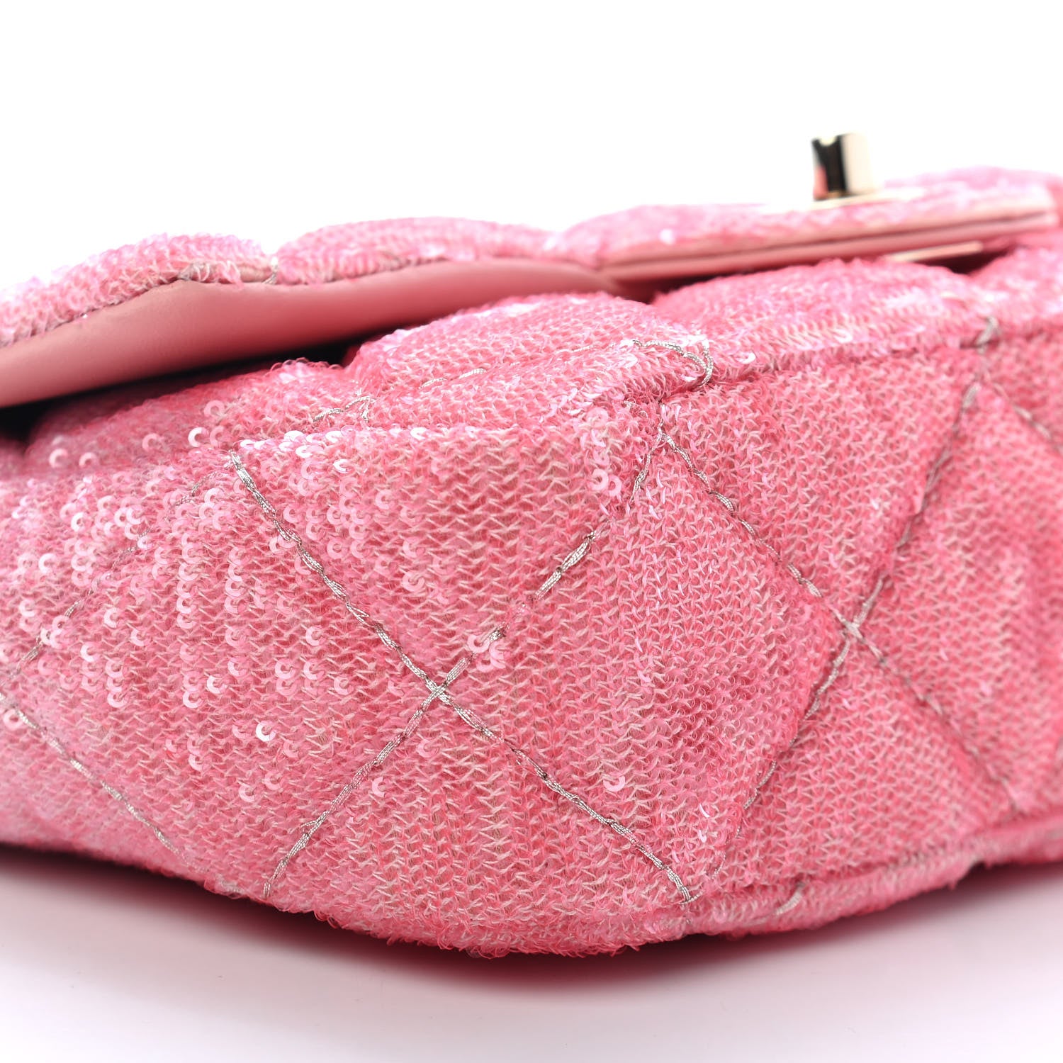 Chanel Sequin Quilted Ombre Mini Flap Multicolor 8 of 9