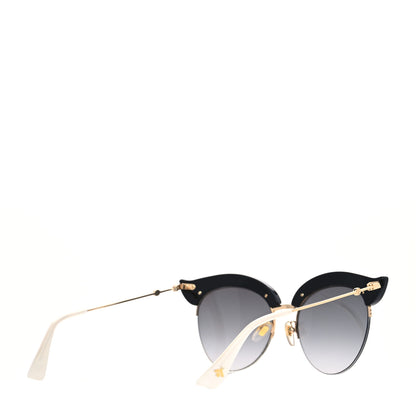 Gucci Pearl Cat Eye Sunglasses GG0212S Black 4 of 7