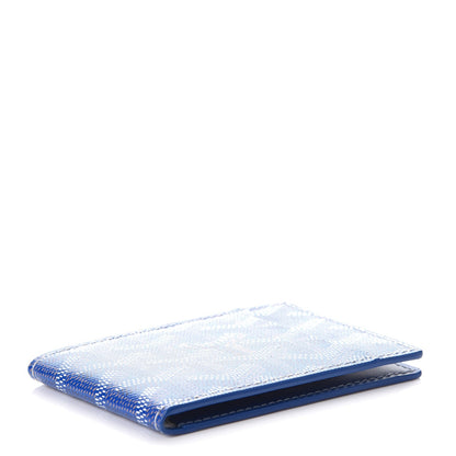 Goyard Goyardine Multi Slot Bi-Fold Wallet Sky Blue 4 of 8