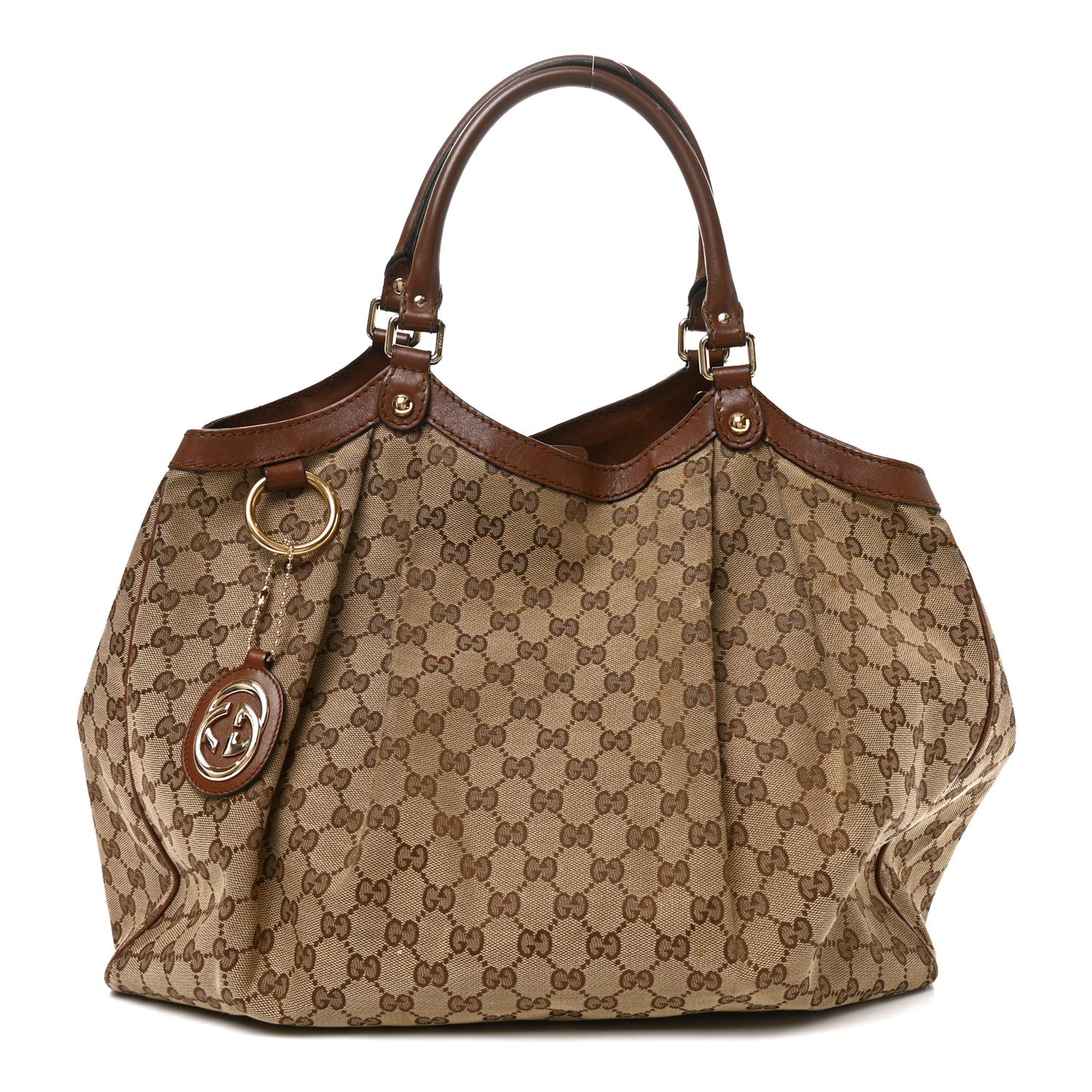 Monogram Large Sukey Tote Brown