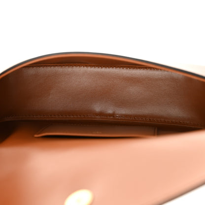 Celine Smooth Calfskin Tabou Clutch On Strap Tan 5 of 11