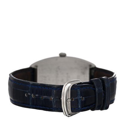 Franck Muller Stainless Steel Alligator 31mm Curvex Caribbean Automatic Watch Blue 2852 3 of 4