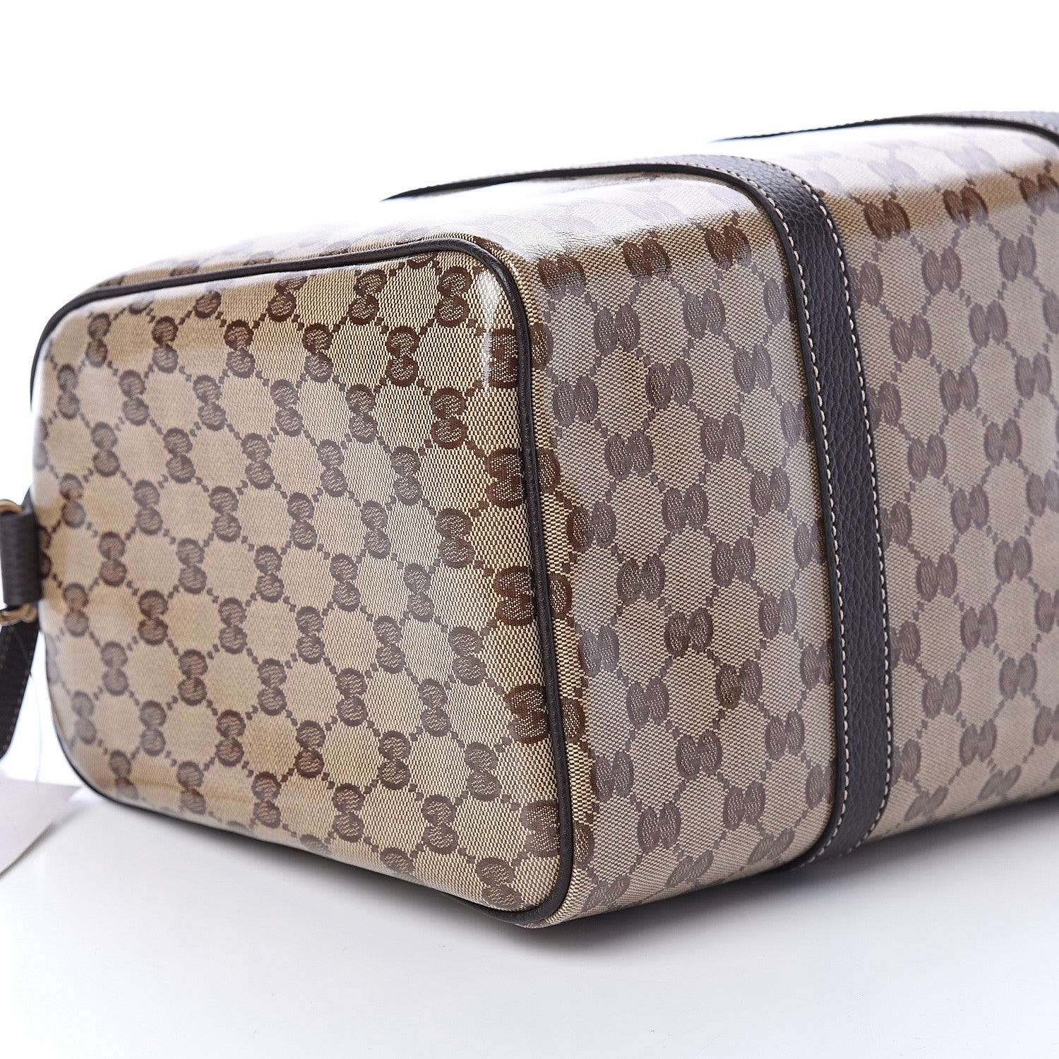 Gucci Crystal Monogram Medium Joy Boston Dark Brown 6 of 7
