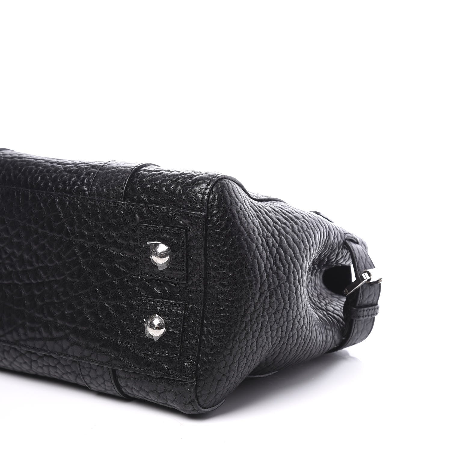 Mulberry Shrunken Calfskin Mini Bayswater Buckle Black 6 of 10