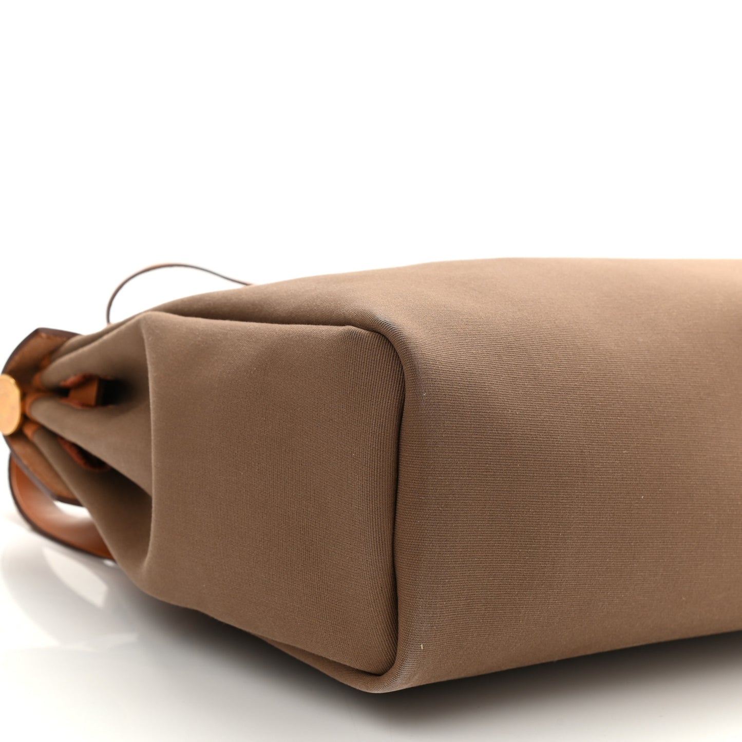 Vache Hunter Toile Herbag Zip 31 PM Etoupe Dune Fauve