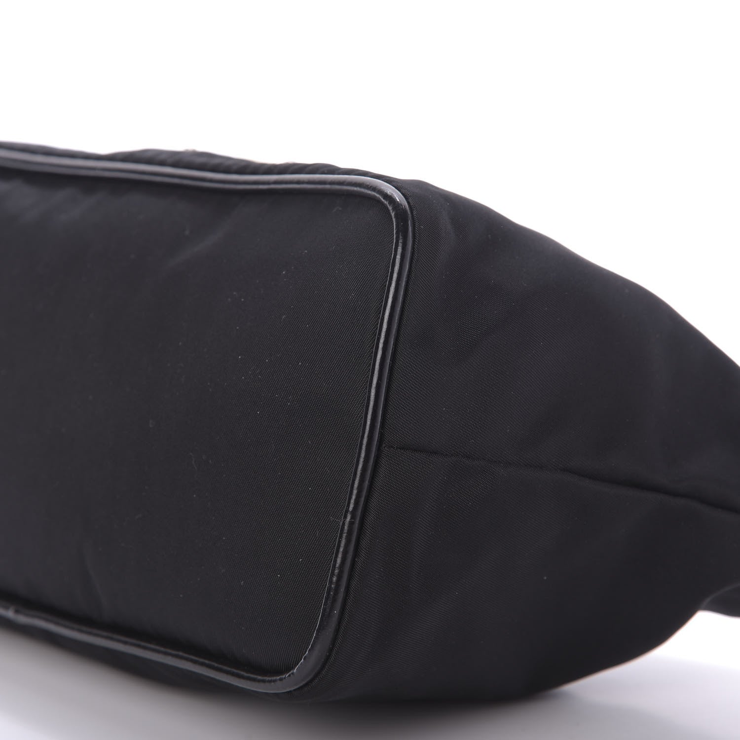 Prada Tessuto Nylon Pochette Bag Black 7 of 9