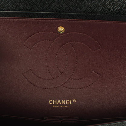 Chanel Caviar Quilted Jumbo Double Flap Black 6 of 9
