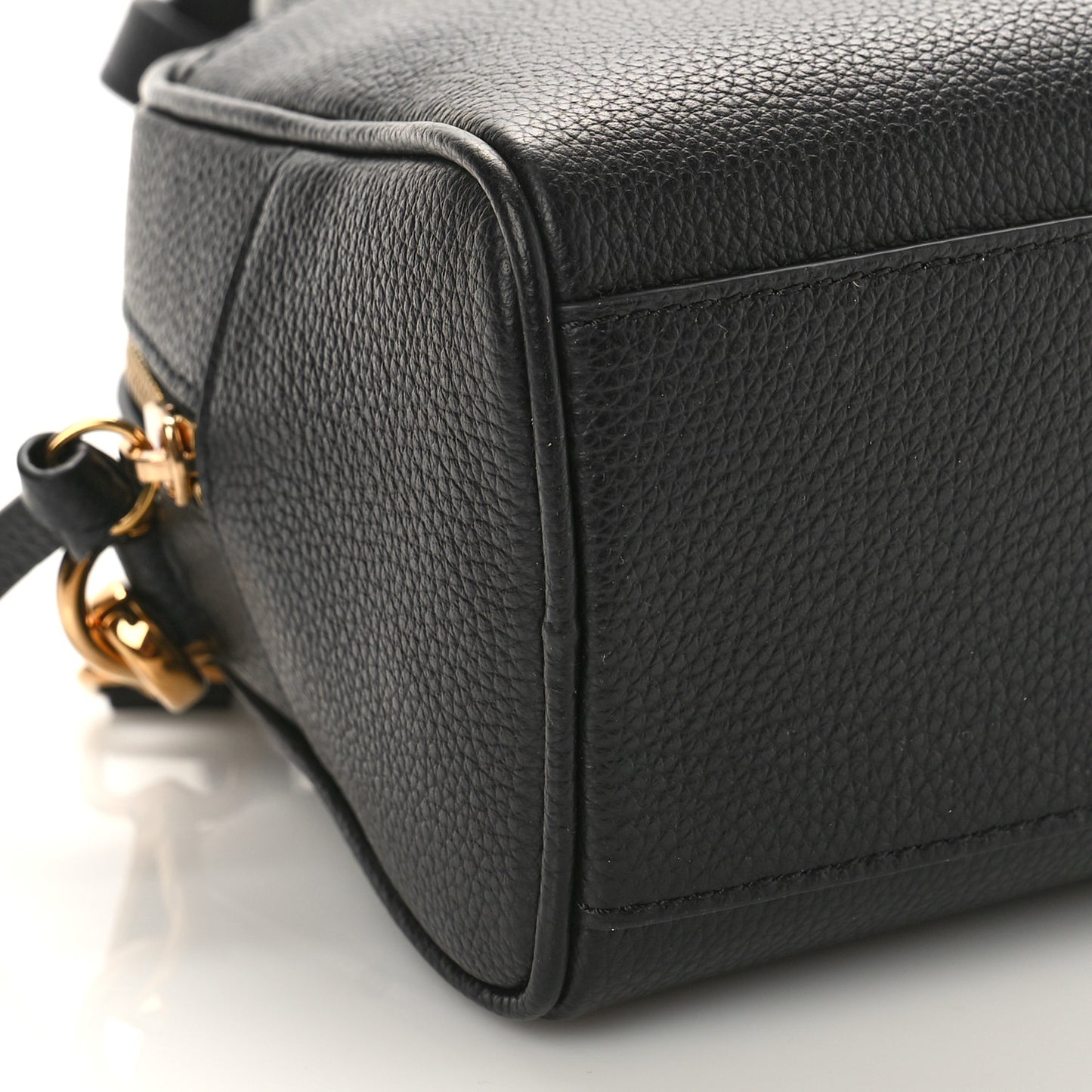Calfskin Virtus Bowling Bag Black