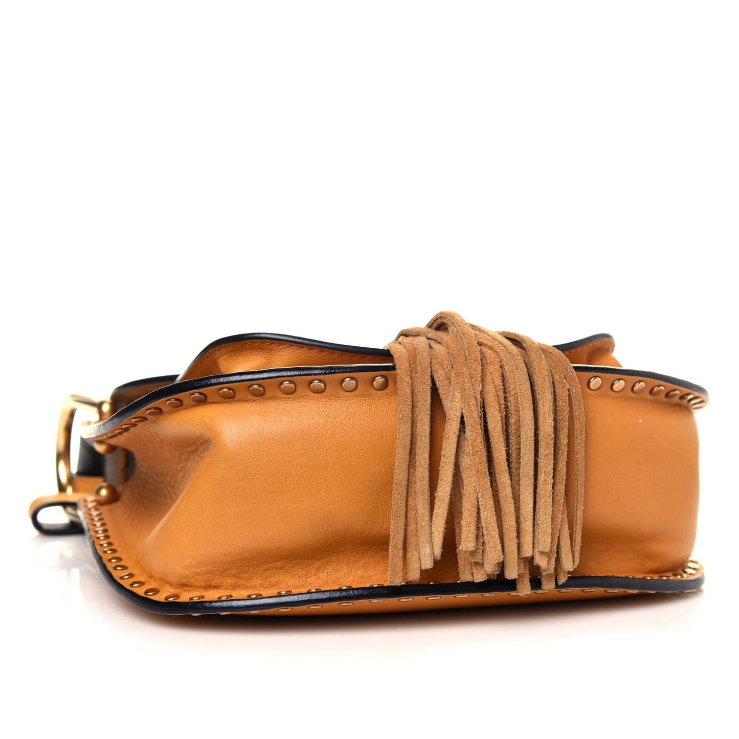 Calfskin Braided Small Hudson Shoulder Bag Sunflower