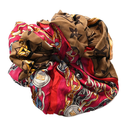 Louis Vuitton Silk Monogram Confidential Chouchou Scrunchie 3 of 3