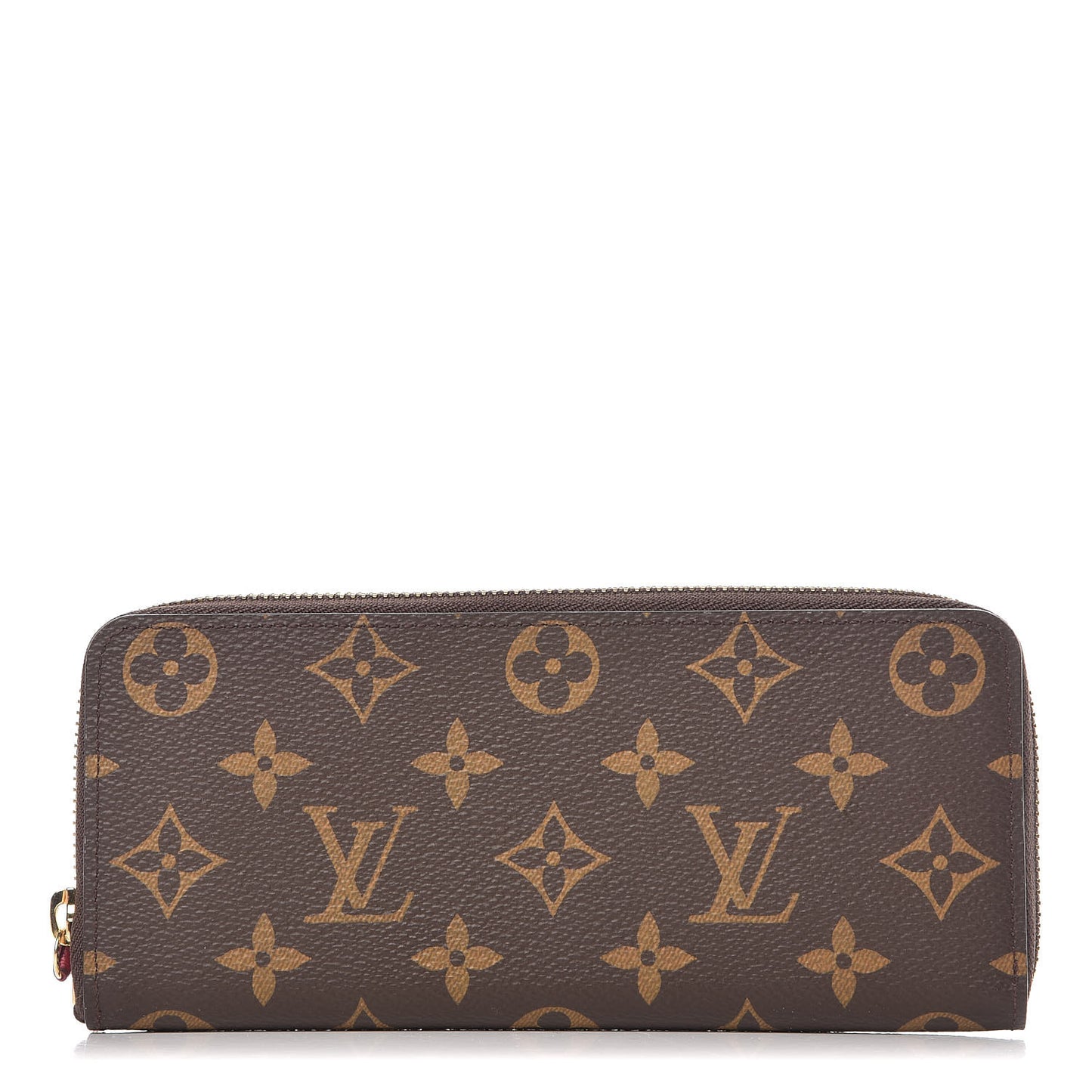 Monogram Clemence Wallet Fuchsia
