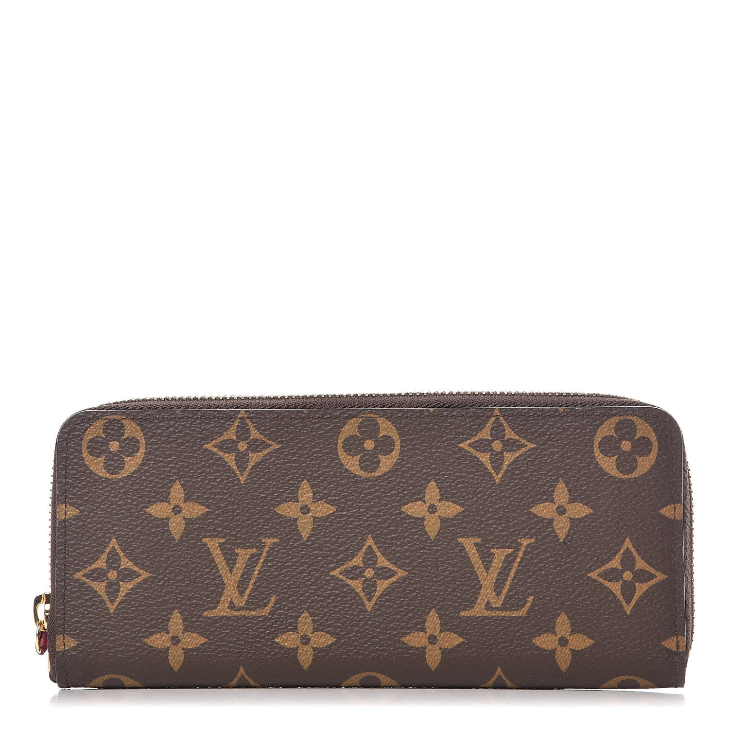 Louis Vuitton Monogram Clemence Wallet Fuchsia 1 of 7