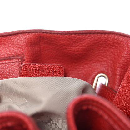 Burberry Grainy Calfskin Medium Wilenmore Hobo Red 10 of 11