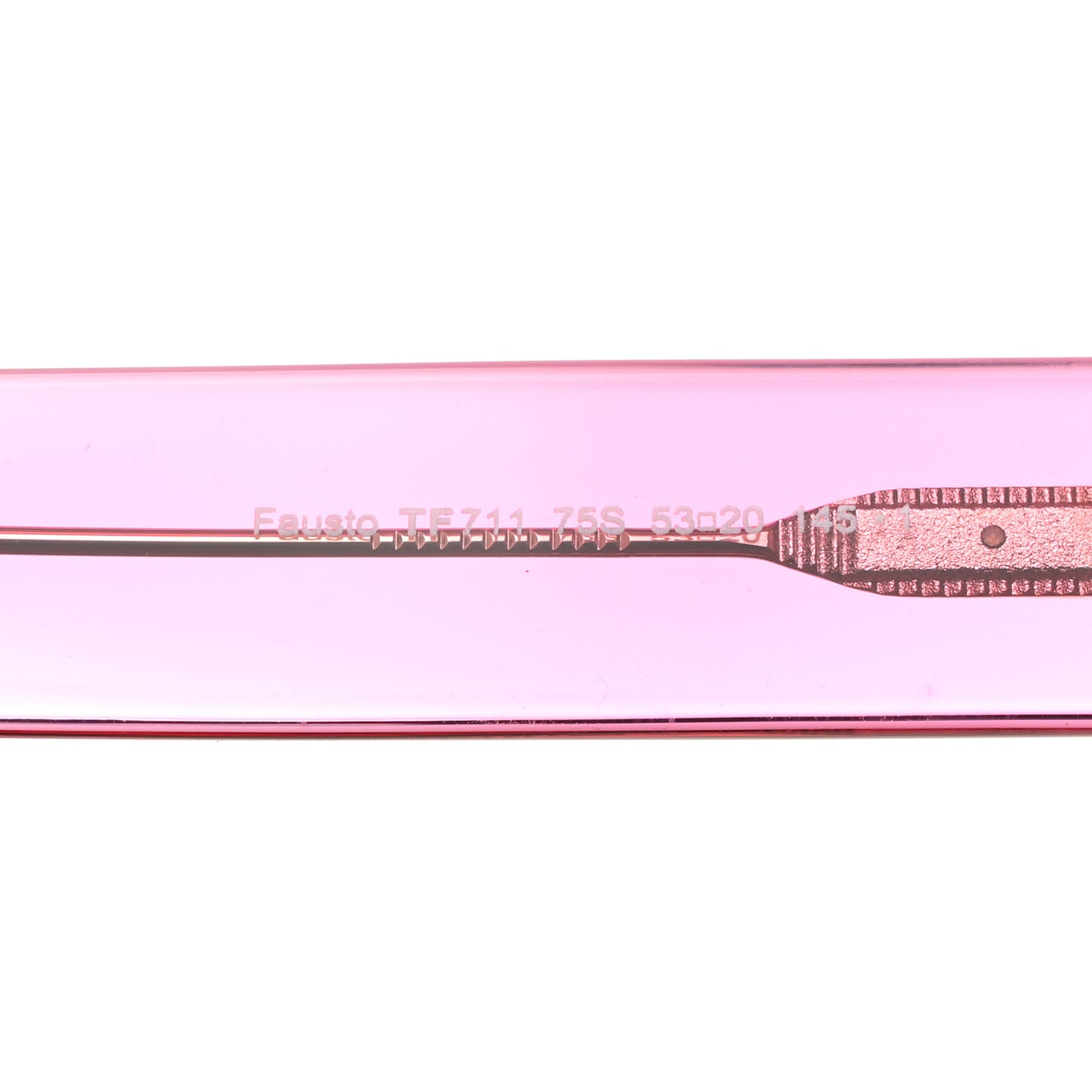 Acetate Fausto Sunglasses TF711 Transparent Pink