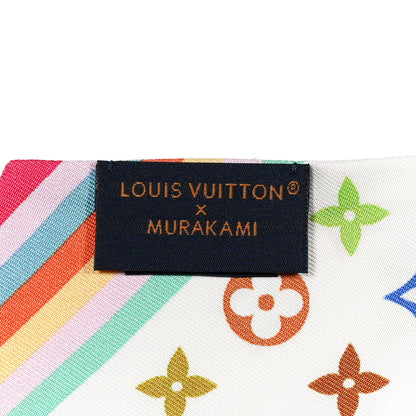 Louis Vuitton LV X TM Silk Monogram Multicolor BB Bandeau White 3 of 4