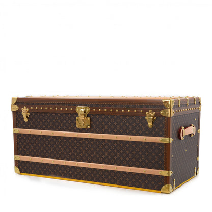 Louis Vuitton Monogram Malle Courrier Lozine Trunk 110 2 of 25