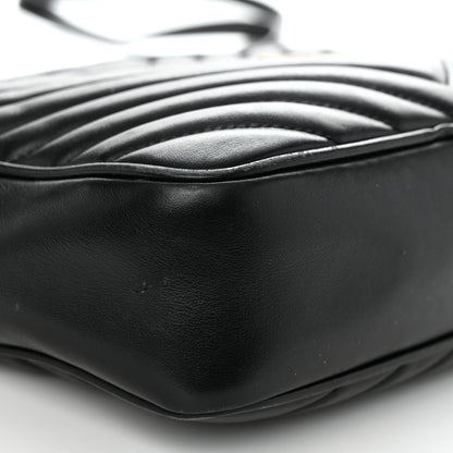 Saint Laurent Calfskin Matelasse Monogram Lou Camera Bag Black 10 of 16