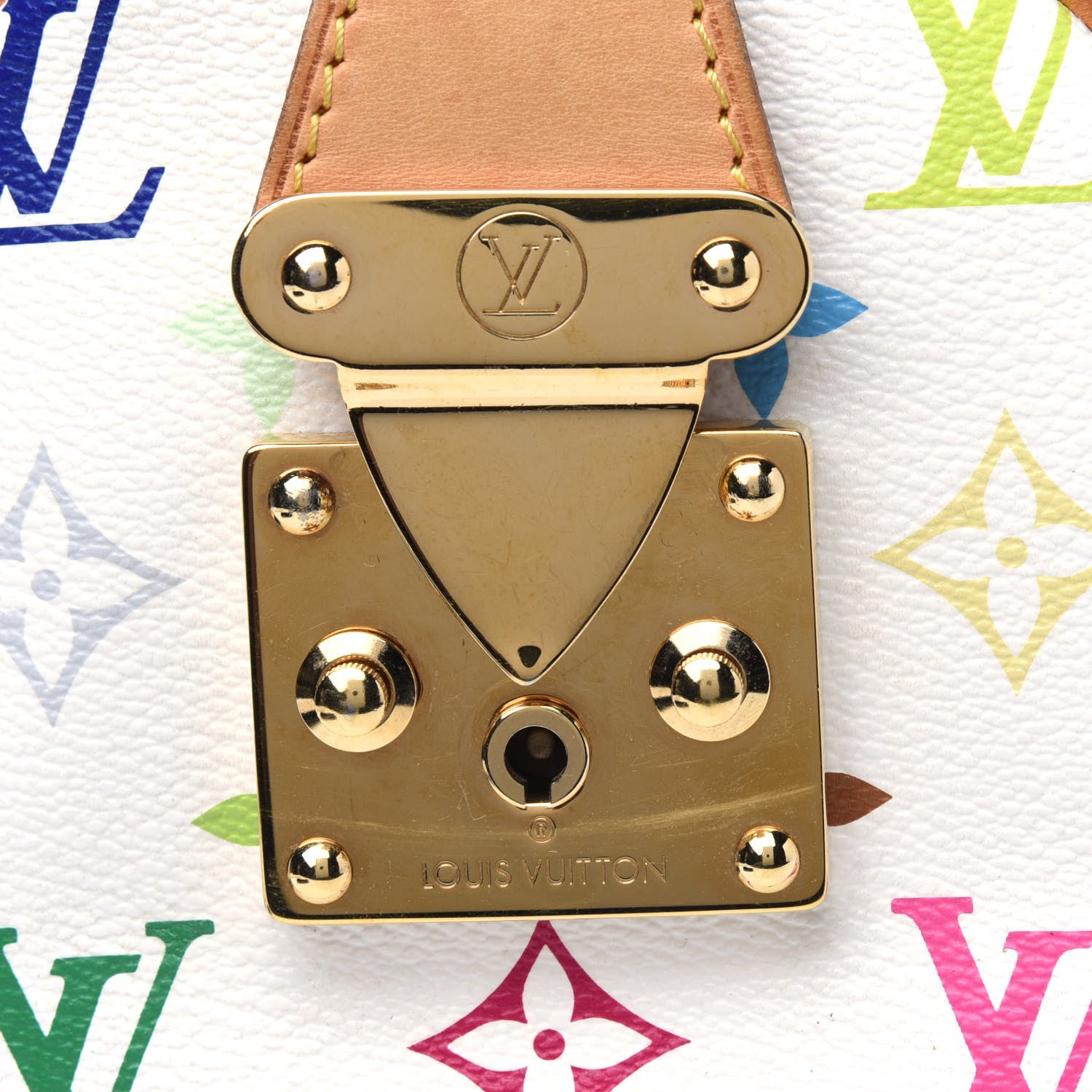 Louis Vuitton Monogram Multicolor Speedy 30 White 17 of 27