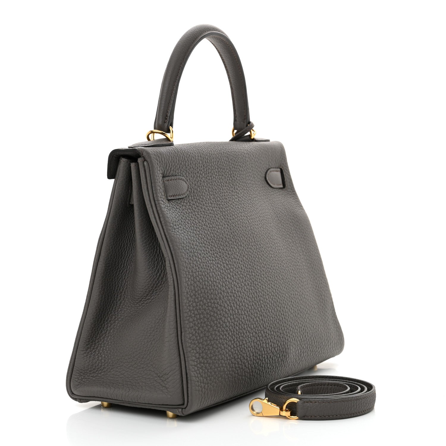 Hermes Togo Kelly Retourne 28 Etain 3 of 11