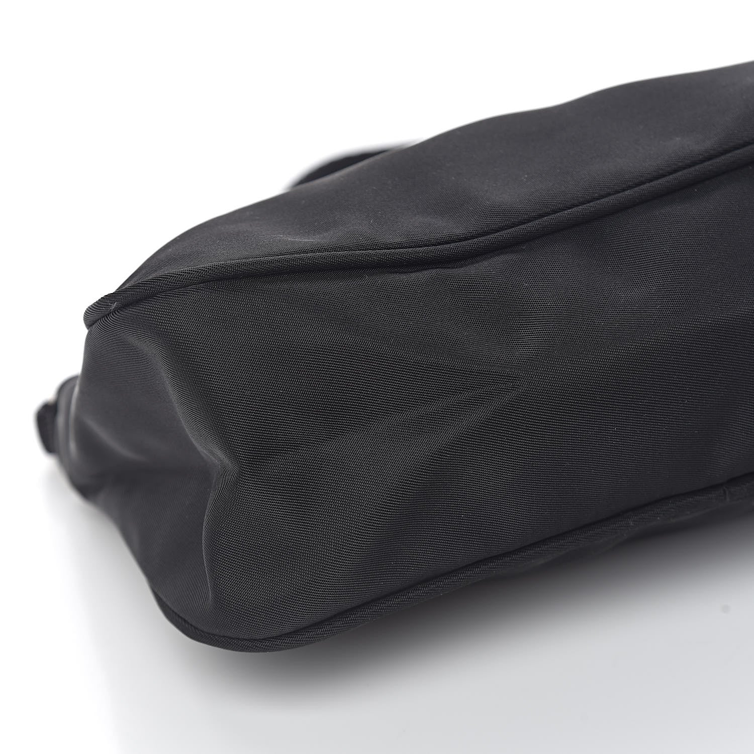 Prada Tessuto Nylon Pochette Bag Black 7 of 10