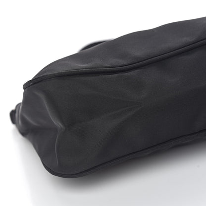 Prada Tessuto Nylon Pochette Bag Black 7 of 10