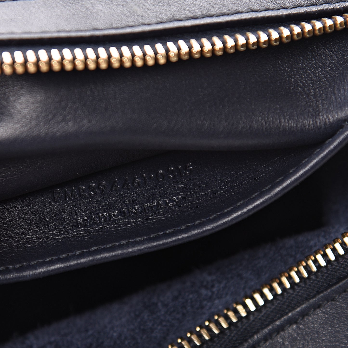 Smooth Calfskin Small Monogram Cabas Navy