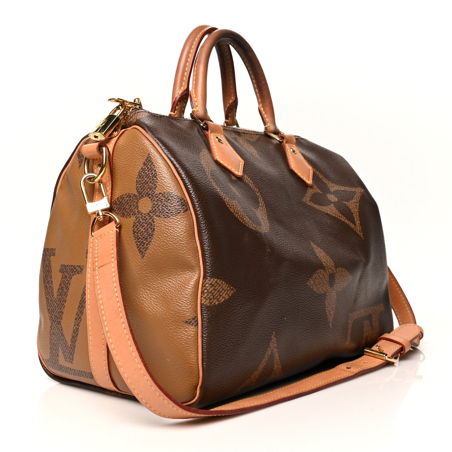 Reverse Monogram Giant Speedy Bandouliere 30