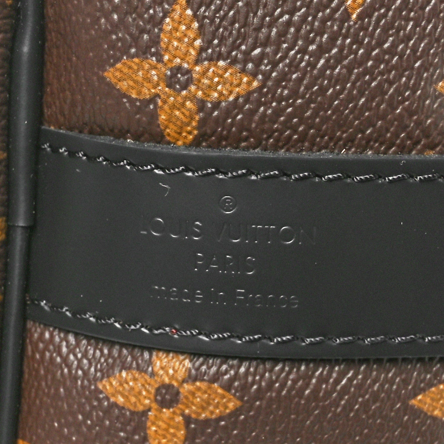 Louis Vuitton Monogram Macassar Keepall Bandouliere 55 6 of 9