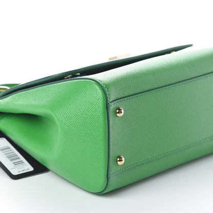 Dolce & Gabbana Dauphine Medium Miss Sicily Satchel Verde Chiaro 8 of 9